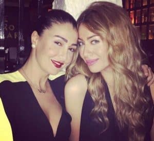 غادة عبدالرازق وابنتها روتانا